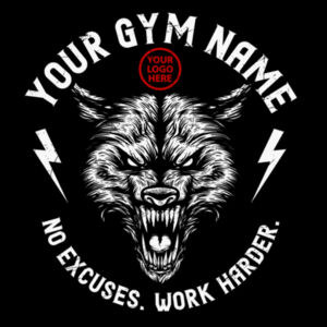 NO EXCUSES, WORK HARDER - WOLF Design