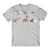 HYPER - NL3600 - LIGHTGREYHEATHER- PRINTED FRONT ONLY Thumbnail