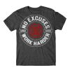 HYPER - NL6210 - CHARCOAL HEATHER - PRINTED FRONT ONLY Thumbnail