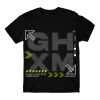 HYPER - NL6210 - BLACK - PRINTED FRONT CUTOFF AND BACK Thumbnail
